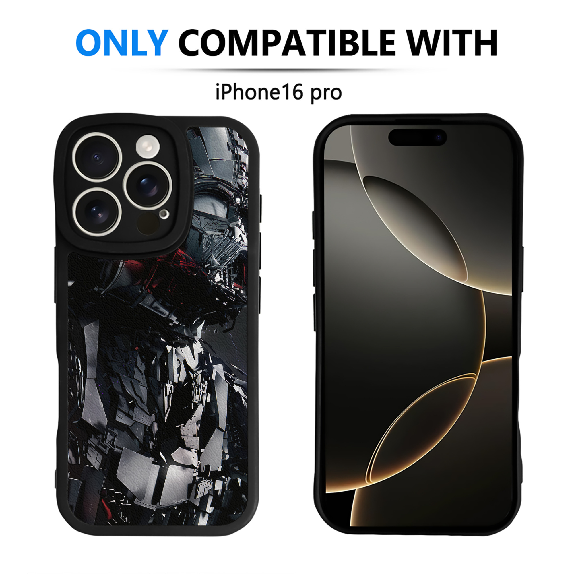 （画像用） スター・ウォーズ Star Wars 【iPhone 16シリーズ対応】シリコンスマホケース（レザー調） 材質：シリコン